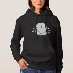 Moletom Pom Pom Puppy Dog Pomeranian White