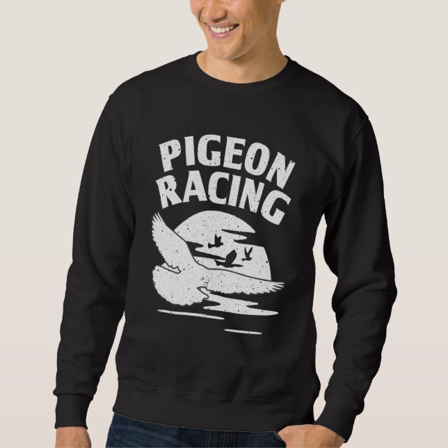 Moletom Pombo Para Pigeon Racing Homing 2 (Frente)