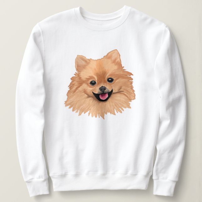 Moletom Pomeranian (Frente do Design)