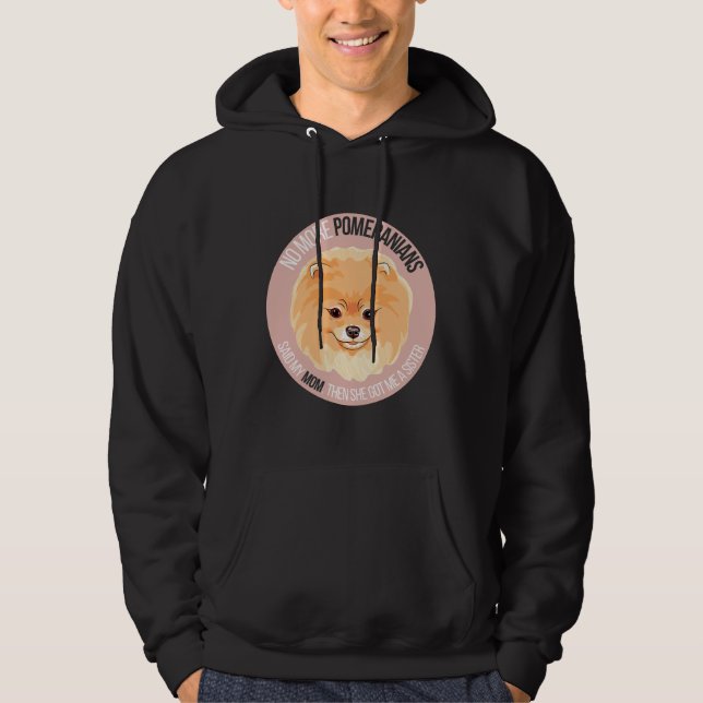 Moletom Pomeranian Dog Meme Sticker (Frente)