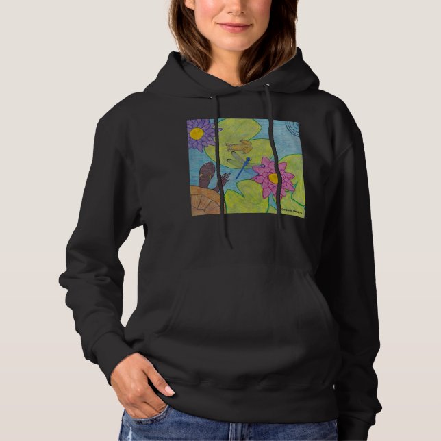 Moletom Pond Scene (vivid) - Sweatshirt Hooded (Frente)