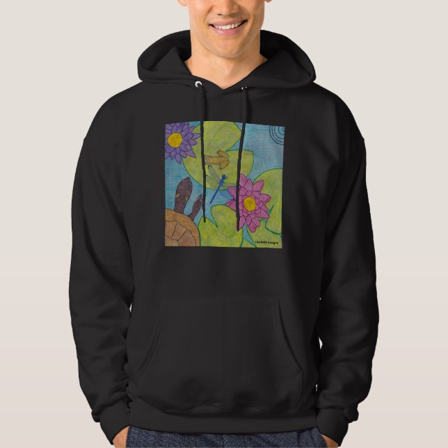 Moletom Pond Scene (vivid) - Sweatshirt masculina (Frente)