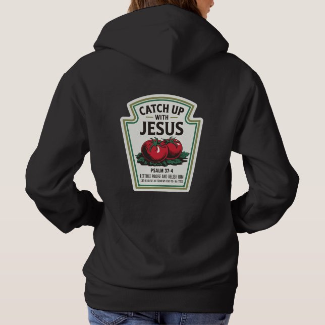 Moletom Ponte em dia com Jesus (Verso)