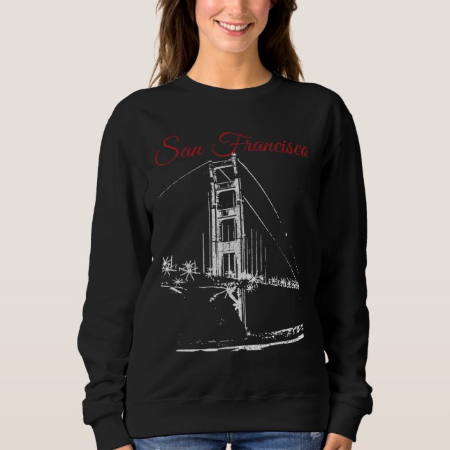 Moletom Ponte Ouro San Francisco Souven (Frente)