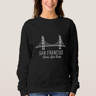 Moletom Ponte Turística De São Francisco Para Portão Ouro