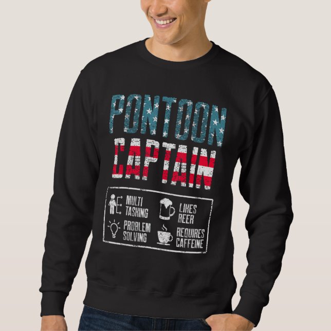 Moletom Pontoon Capitão Navegador 22 (Frente)