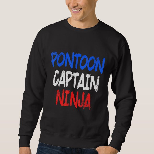 Moletom Pontoon Capitão Navegador 5 (Frente)