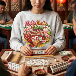 Moletom Pontos de Mahjong, Rachaduras e Bam