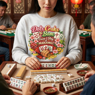Moletom Pontos de Mahjong, Rachaduras e Bam