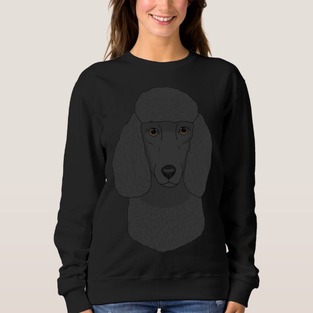 Moletom Poodle Black (Frente)
