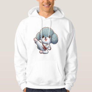 Moletom Poodle caratê chute alto artes marciais
