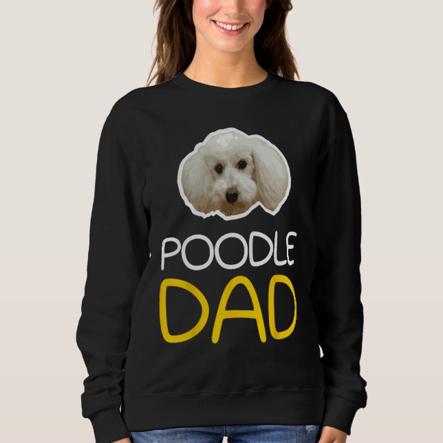 Moletom Poodle Cute Dog Amigo do Cão Sobrado (Frente)
