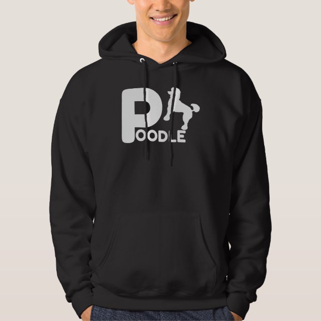 Moletom Poodle Design Pet Lover Owner Dog Idea para (Frente)