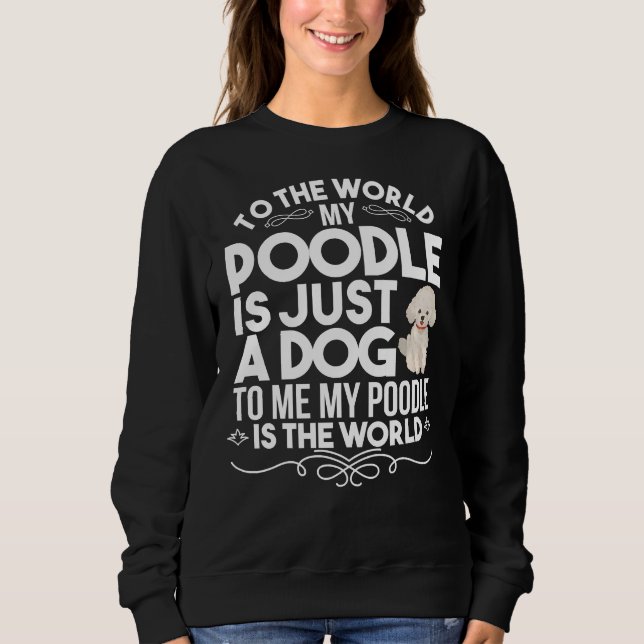Moletom Poodle dog (Frente)