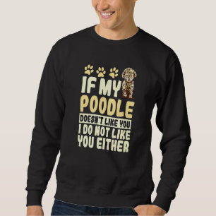 Moletom Poodle Dog Pet Proprietário dos Criadores Água Ven