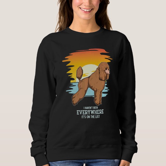 Moletom Poodle Dog Vintage 9 (Frente)