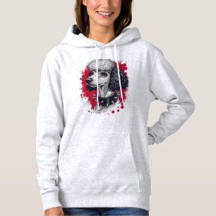 Moletom Poodle Gótico � Cão de Estética Sombria