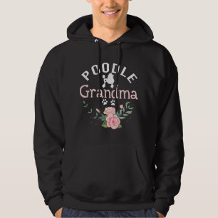 Moletom Poodle Grandma Dona Mulheres Mãe Poodle Dog Lover 