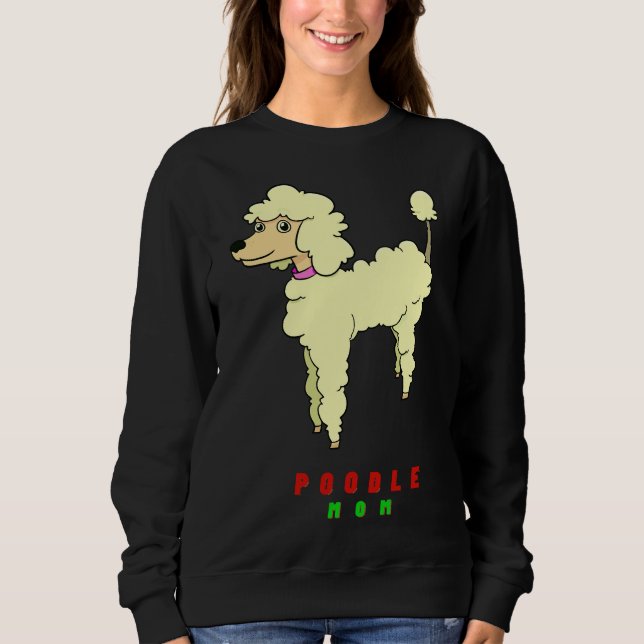 Moletom Poodle Mãe (Frente)