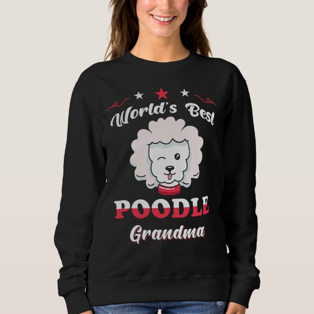 Moletom Poodle Mãe (Frente)