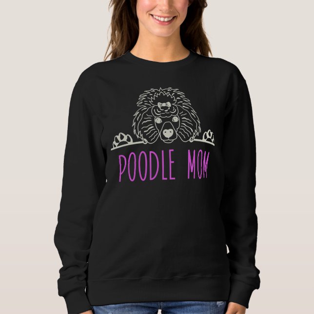 Moletom Poodle Mãe T- (Frente)