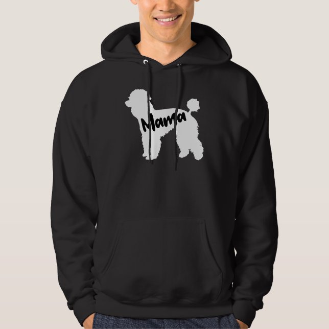 Moletom Poodle Mama Dog Mãe (Frente)