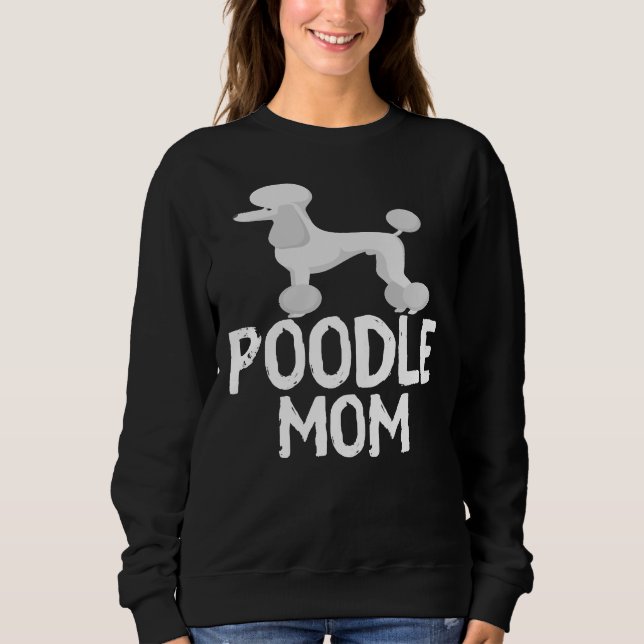 Moletom poodle mama T- (Frente)
