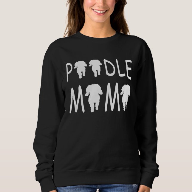 Moletom Poodle Mum  Cute (Frente)