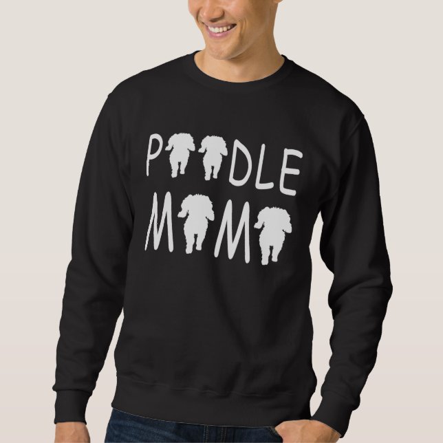 Moletom Poodle Mum  Cute (Frente)
