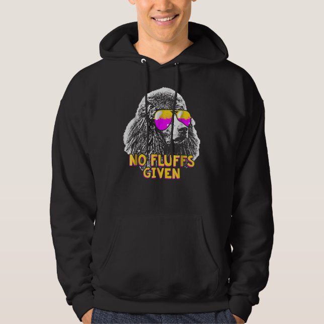 Moletom Poodle No FluFF Engraçado (Frente)
