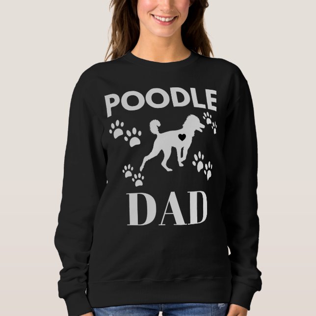 Moletom Poodle Pai Vetor Poodle (Frente)