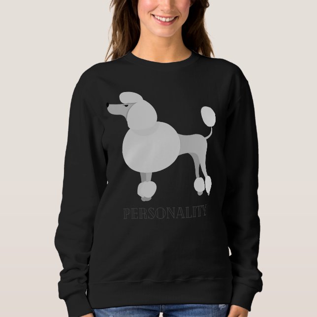 Moletom Poodle Personalidade (Frente)