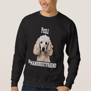 Moletom Poodle Pet Dog Proprietário de Watercolor Art Desi