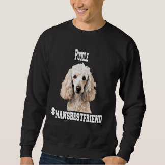 Moletom Poodle Pet Dog Proprietário de Watercolor Art Desi