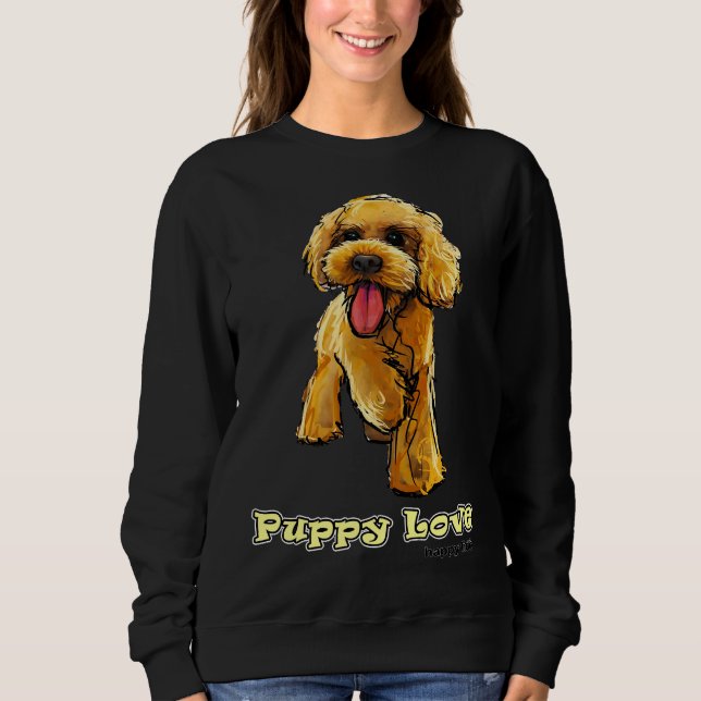 Moletom Poodle Puppy Love (Frente)