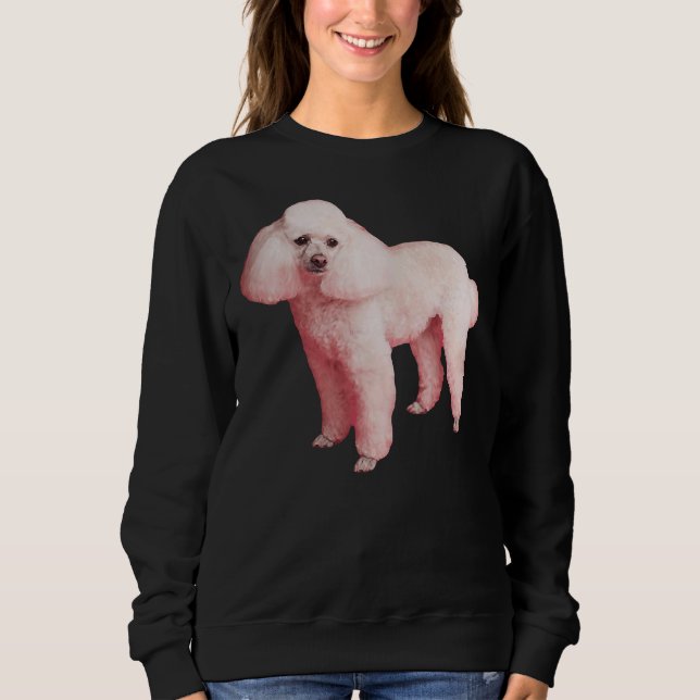 Moletom Poodle Puppy Tickles Inocentes Cão Pictur (Frente)