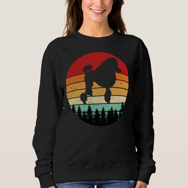 Moletom Poodle Retro Vintage Design (Frente)