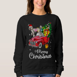 Moletom Poodle Rides Redss Caminhão Natal Pajama