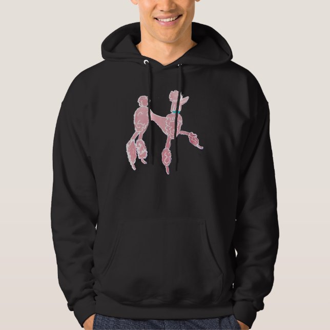 Moletom Poodle Rosa (Frente)