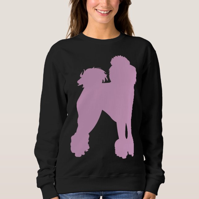 Moletom Poodle Rosa (Frente)