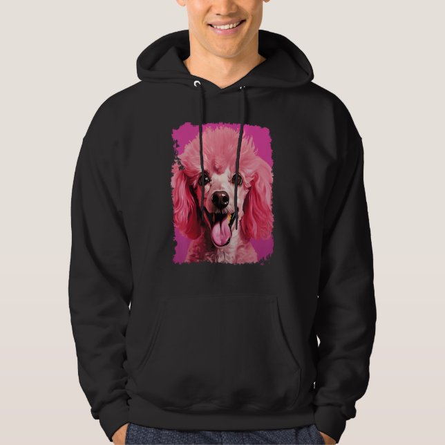 Moletom Poodle Rosa Canina (Frente)