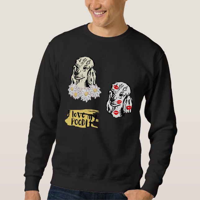 Moletom Poodle Stickerpack (Frente)