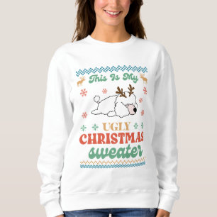 Moletom Poodle Ugly Christmas Sweater