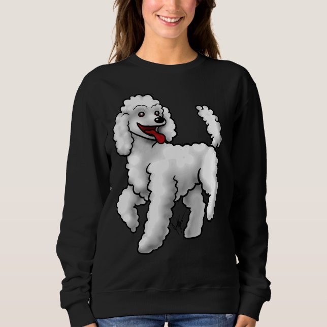 Moletom Poodle White (Frente)