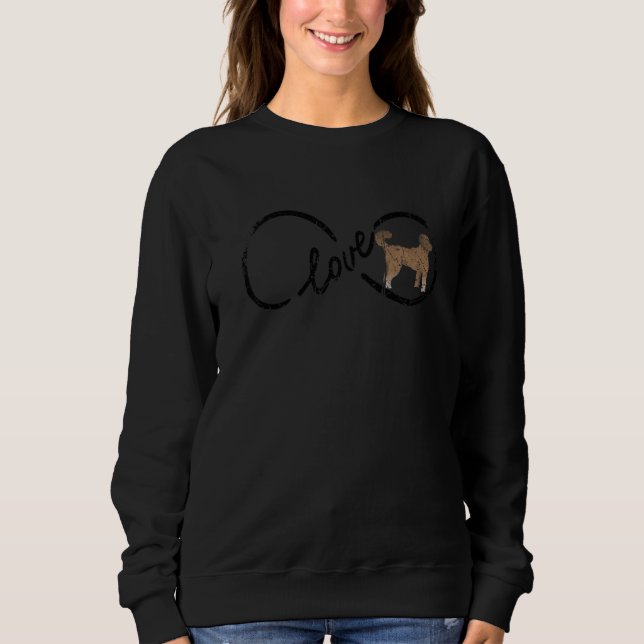 Moletom Poodle Women Teen Girls Crianças Adoram Pet Dog 1 (Frente)