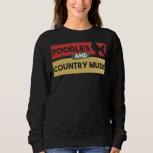 Moletom Poodles E Poodles De Música Do País