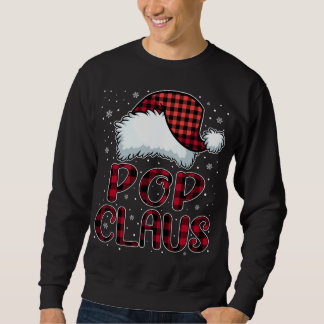 Moletom Pop Claus Feliz Natal Papais noeis Vermelhos Xadre