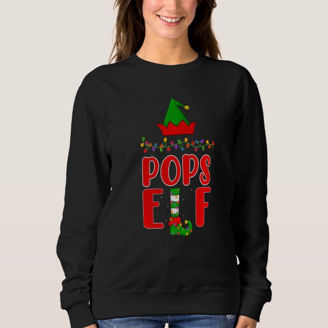 Moletom Pop Elf Mating Family Lighting Natal (Frente)