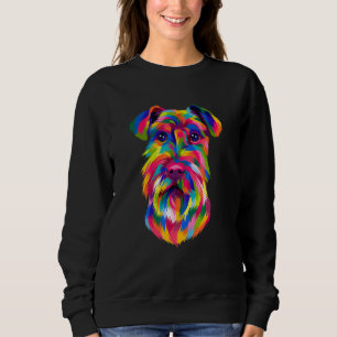 Moletom Pop Schnauzer Cute Paw Pet Men Mulheres Cachorro