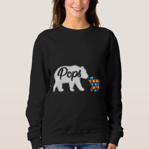 Moletom Pop Urso Autismo Sensibilização Amor Suporte à Aut